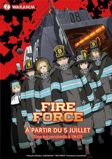 Affiche de Fire Force, saison 3