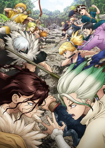 Affiche de Dr. Stone, saison 2