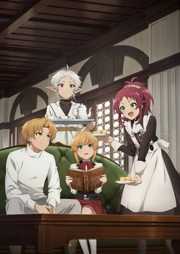 Affiche de Mushoku Tensei, saison 2
