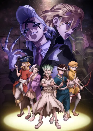 Affiche de Dr. Stone, saison 4