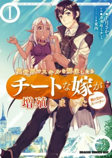 Couverture de Isekai de Skill wo Kaitai Shitara Cheat na Yome ga Zoushoku Shimashita: Gainen Kousa no Structure