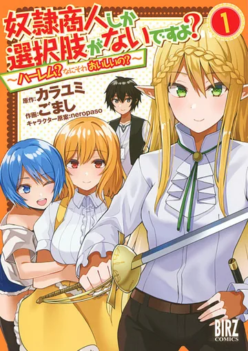 Couverture de Dorei Shounin shika Sentakushi ga nai desu yo?: Harem? Nani sore oishii no?