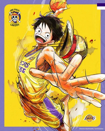 Couverture de LOS ANGELES LAKERS x ONE PIECE