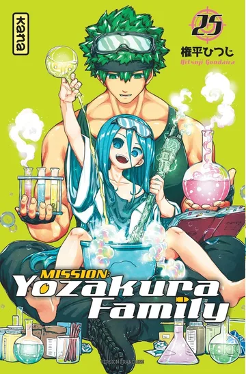 Couverture du tome 25 de Mission: Yozakura Family