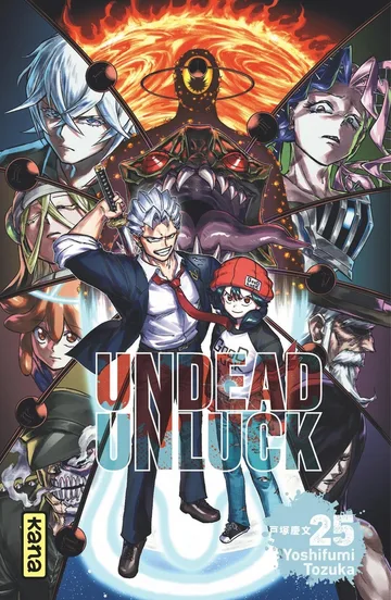 Couverture du tome 25 de Undead Unluck