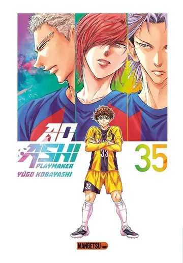 Couverture du tome 35 de Aoashi
