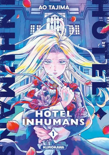 Couverture du tome 1 de Hotel Inhumans