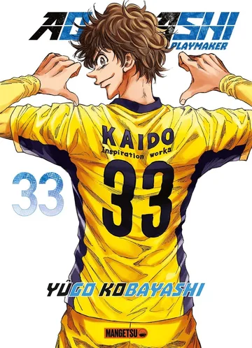 Couverture du tome 33 de Aoashi