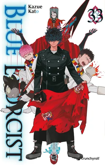 Couverture du tome 33 de Blue Exorcist