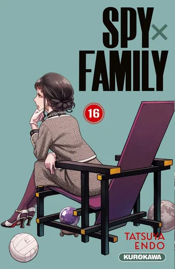 Couverture du tome 16 de Spy x Family