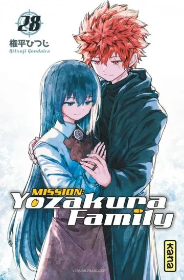 Couverture du tome 28 de Mission: Yozakura Family