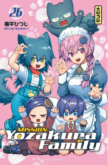 Couverture du tome 26 de Mission: Yozakura Family
