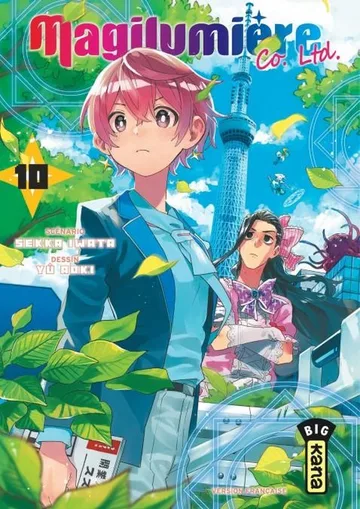 Couverture du tome 10 de Magilumière Co. Ltd.