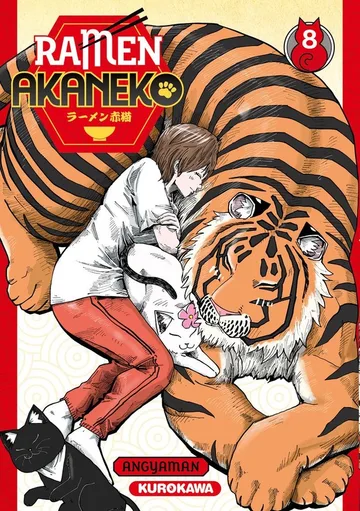 Couverture du tome 8 de Red Cat Ramen