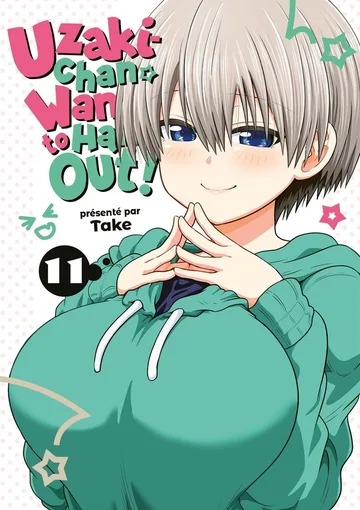 Couverture du tome 11 de Uzaki-chan Wants to Hang Out!