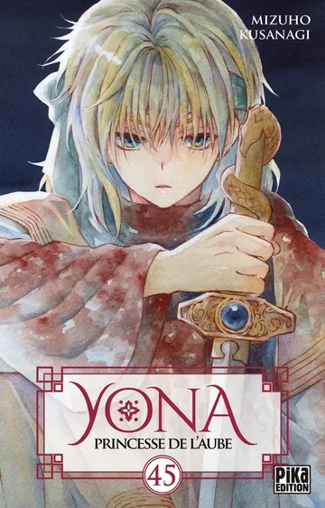 Couverture du tome 45 de Yona, princesse de l'aube