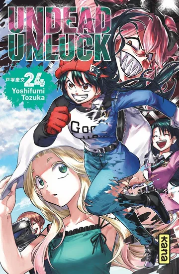 Couverture du tome 24 de Undead Unluck