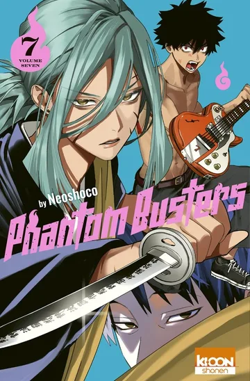 Couverture du tome 7 de Phantom Busters