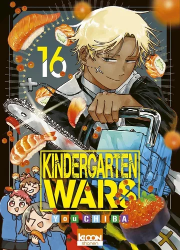 Couverture du tome 16 de Kindergarten Wars