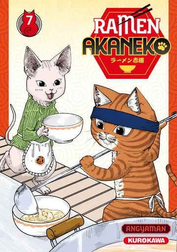 Couverture du tome 7 de Red Cat Ramen